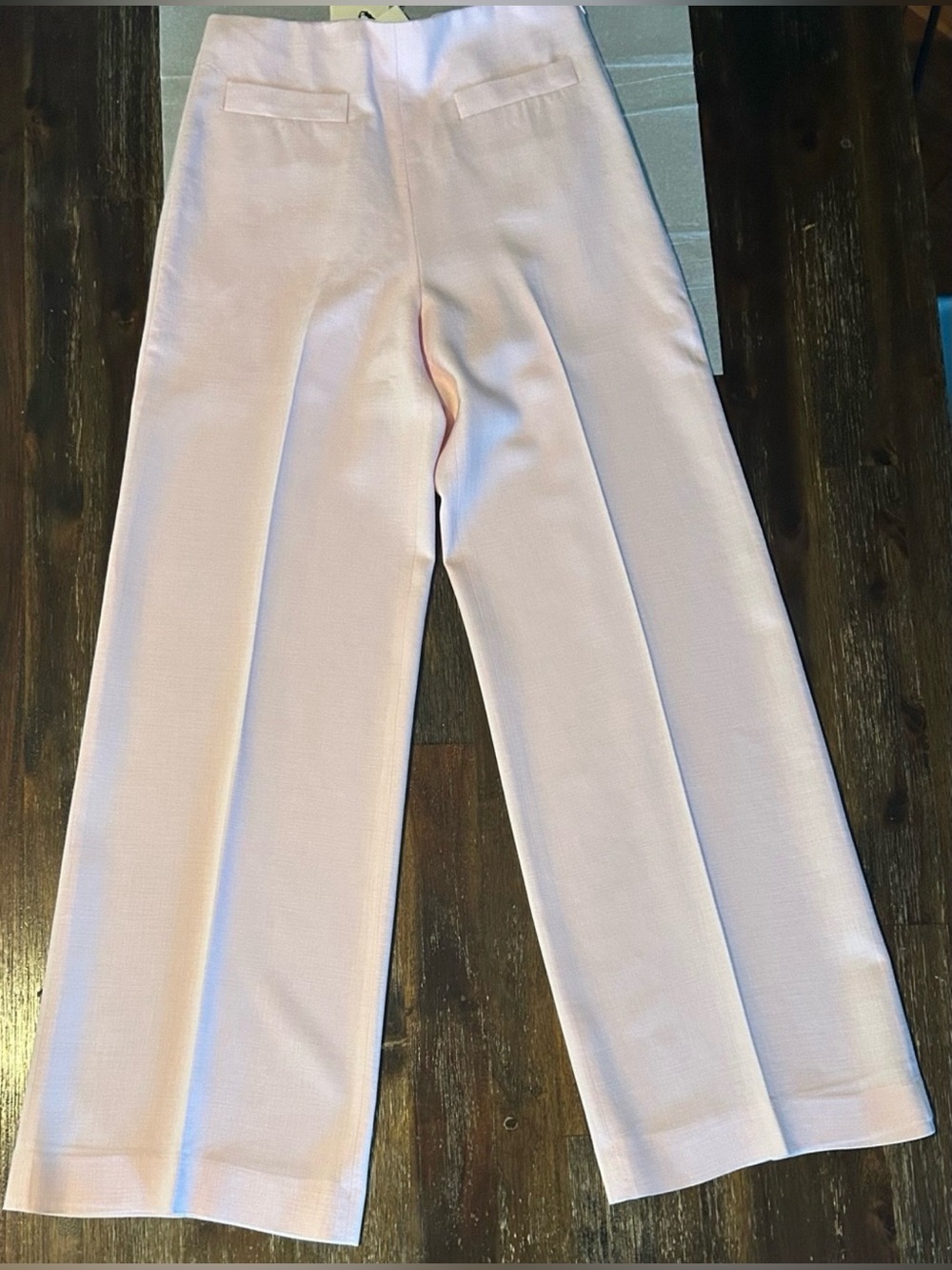 SANDRO HIGH WAIST WIDE LEG TROUSERS $400